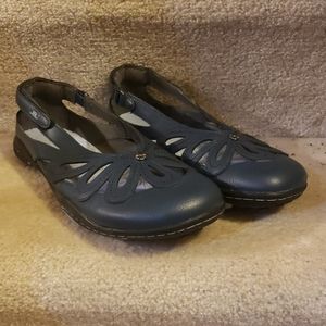 JBU sandals, blue, size 9